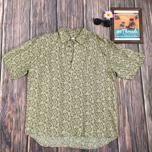Quicksilver Edition Hawaiian Style Linen Shirt